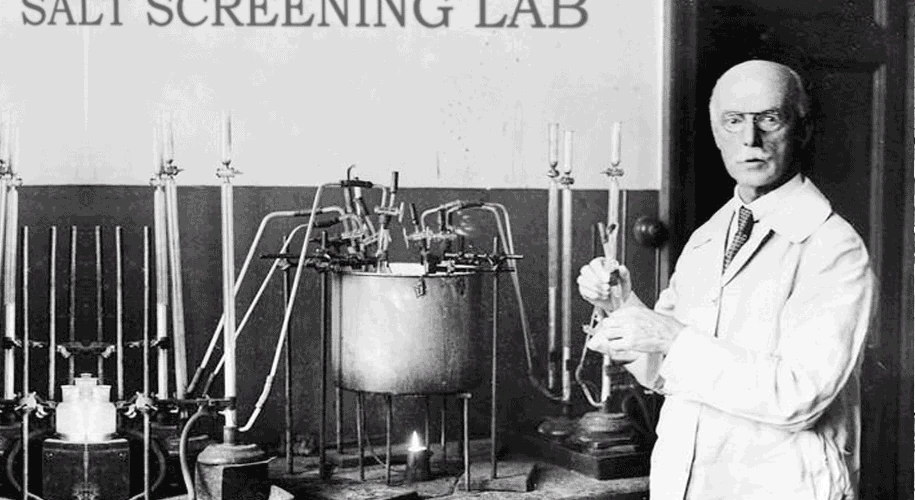 Laboratory solid-state materials research equipment and crystal imagery